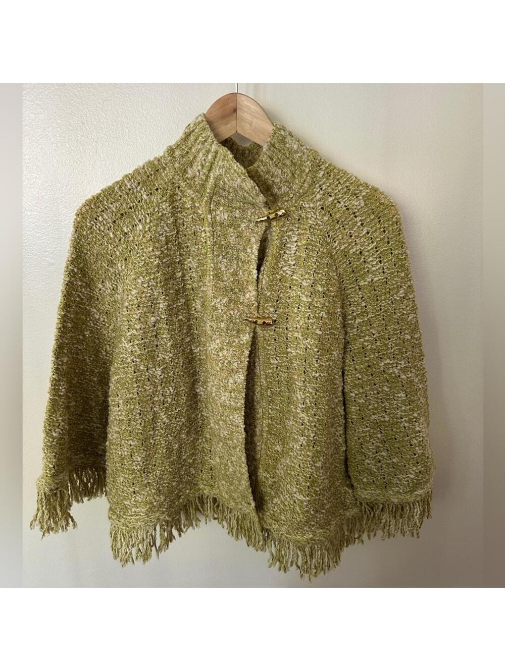 St. John Knit Wrap Shawl